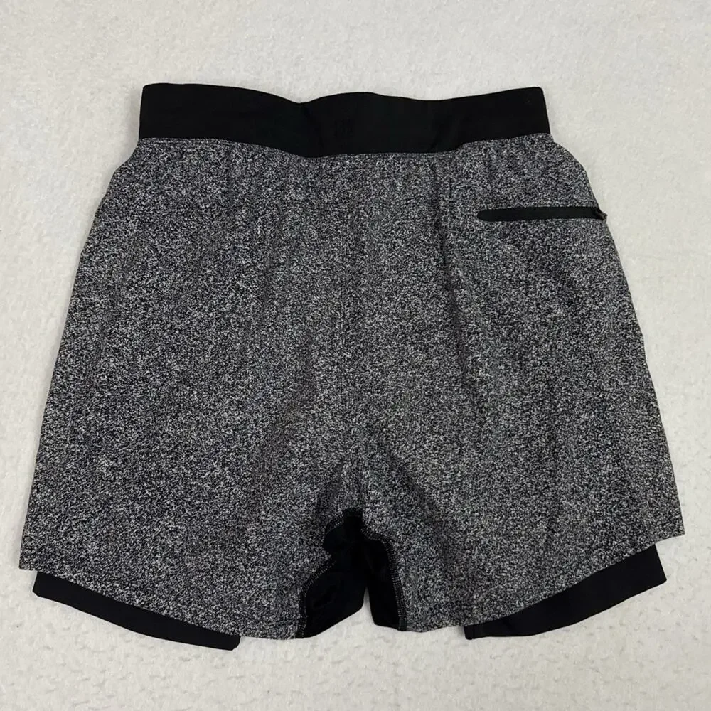 Lululemon T.H.E. Short Mens Small 9” Mercury Deep Coal Luxtreme Lined Training